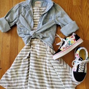 Van's Rainbow Checkerboard Old Skool Sneakers